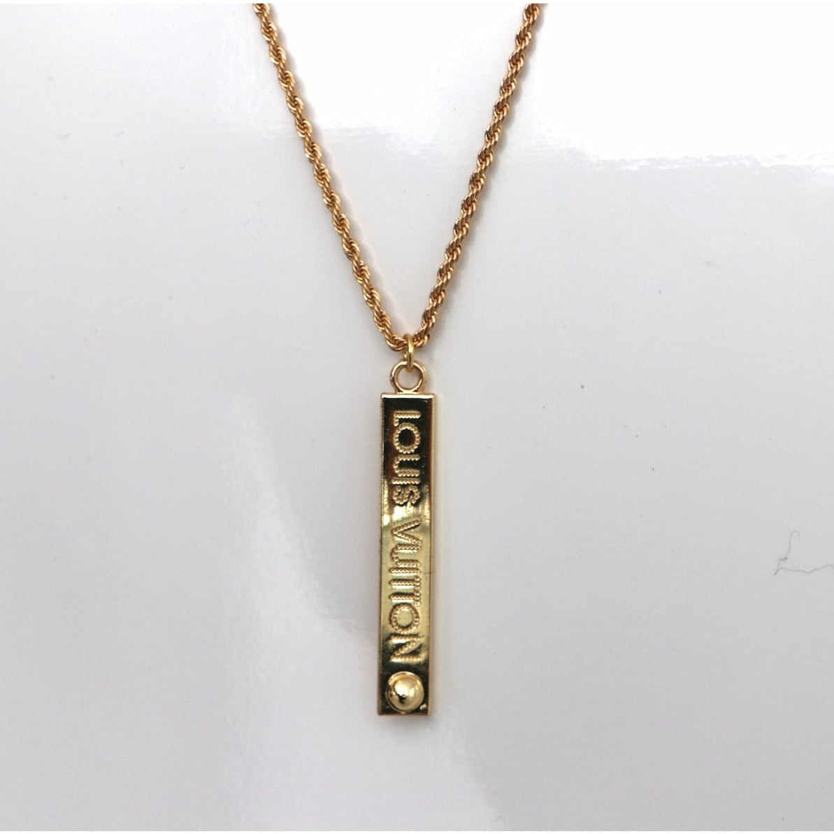Louis Tag Necklace