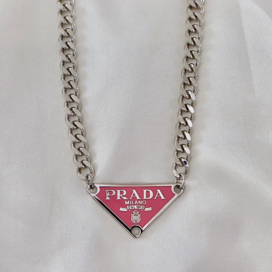Milano Rose Tag Necklace