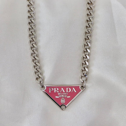 Milano Rose Tag Necklace