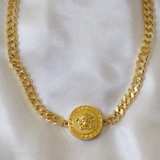 Versace Gold Choker Necklace