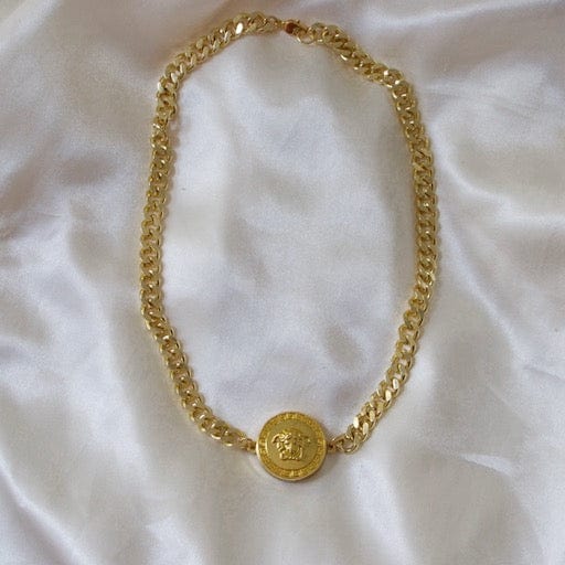 Versace Gold Choker Necklace