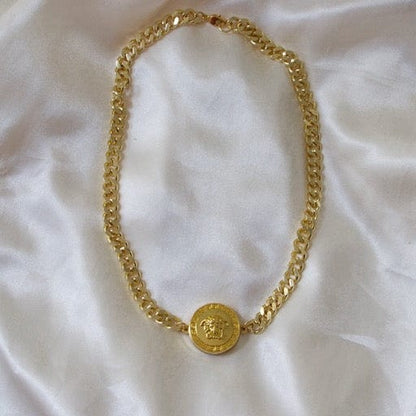 Versace Gold Choker Necklace
