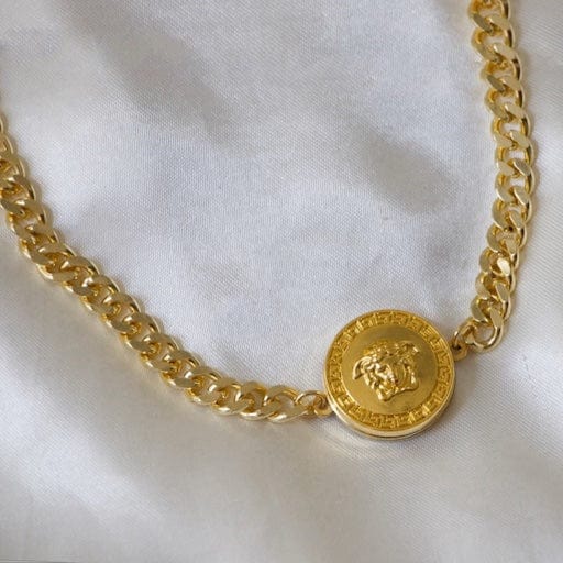 Versace Gold Choker Necklace