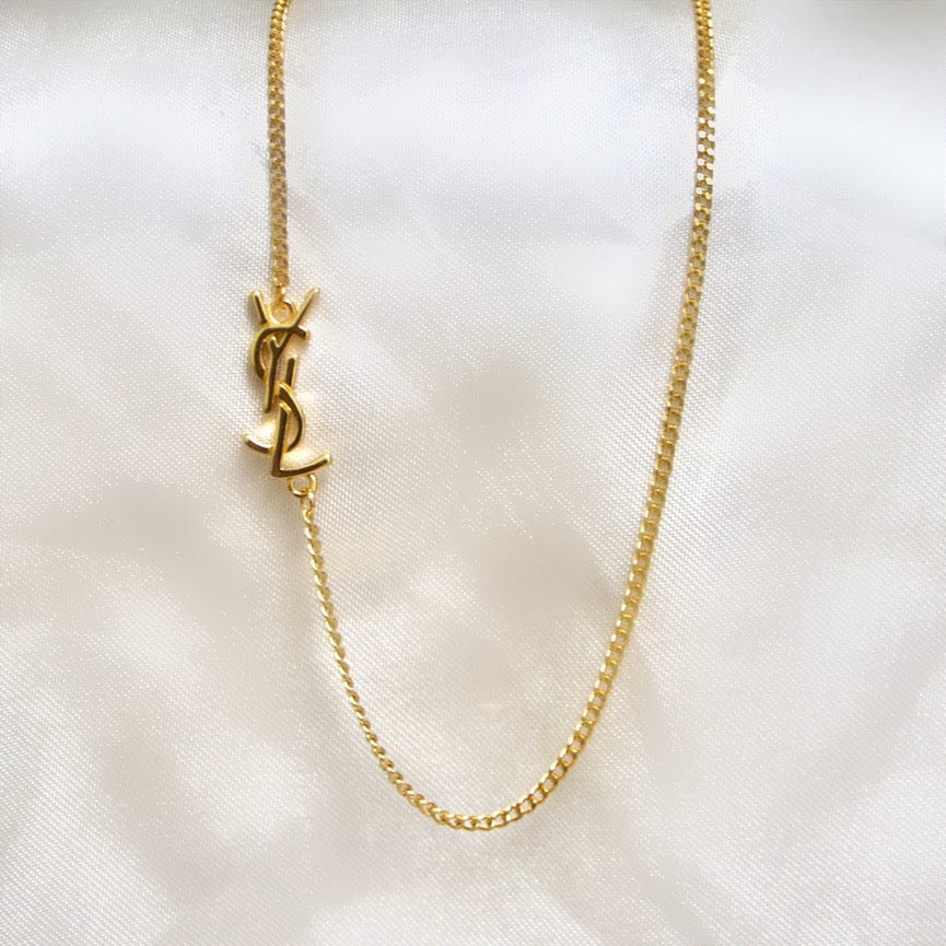 YSL Asymmetrical Necklace