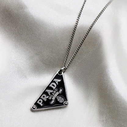 Prada Tag Necklace