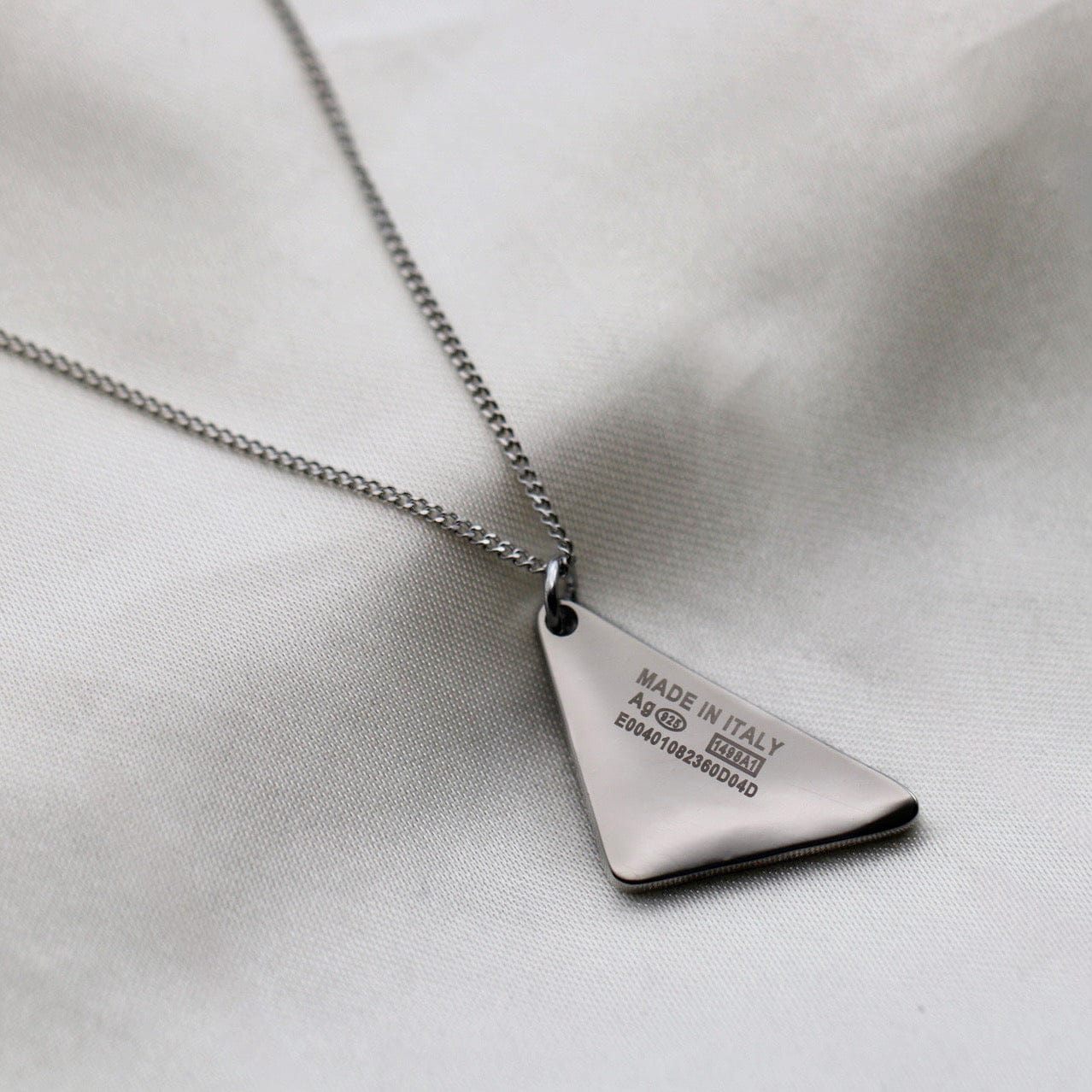 Prada Tag Necklace