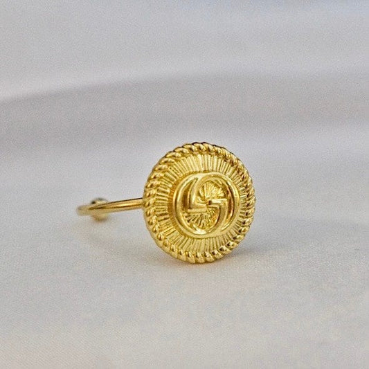 GG Gold Adjustable Ring