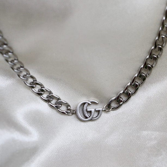 Silver GG Choker