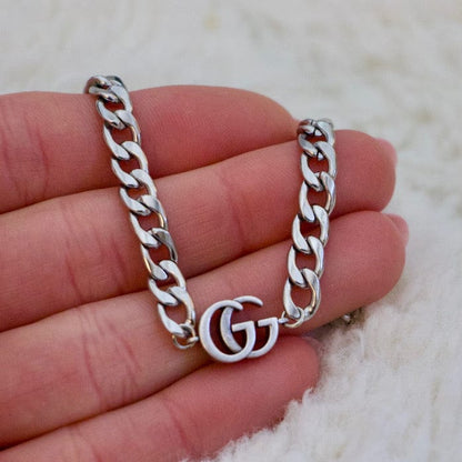 Silver GG Choker