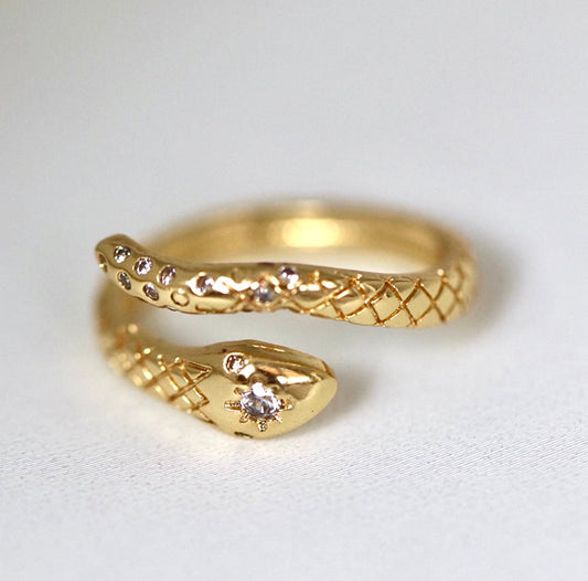 Snake Ring Gold