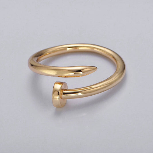 Spiral Nail Ring
