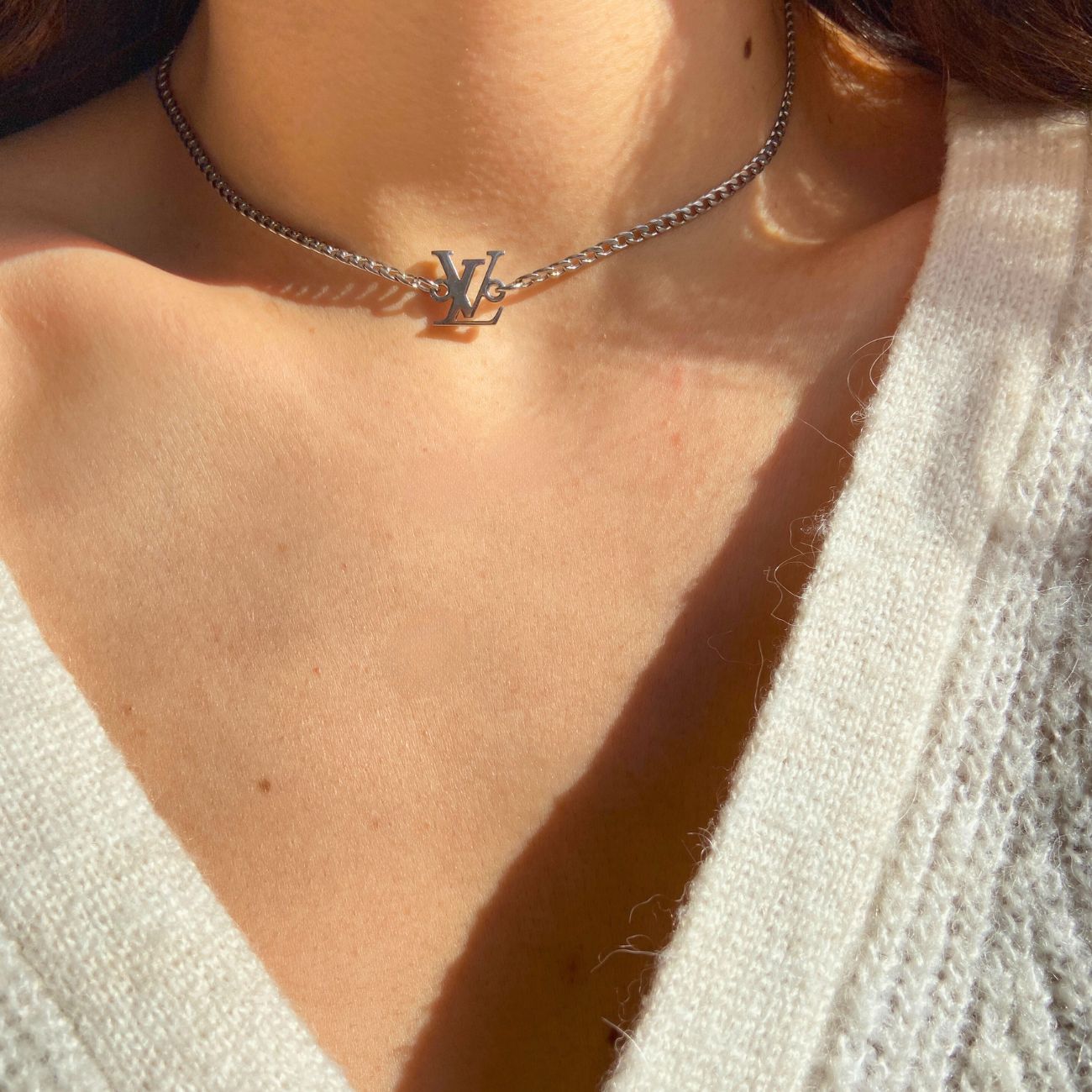 Authentic Louis Vuitton Pendant - Reworked Choker