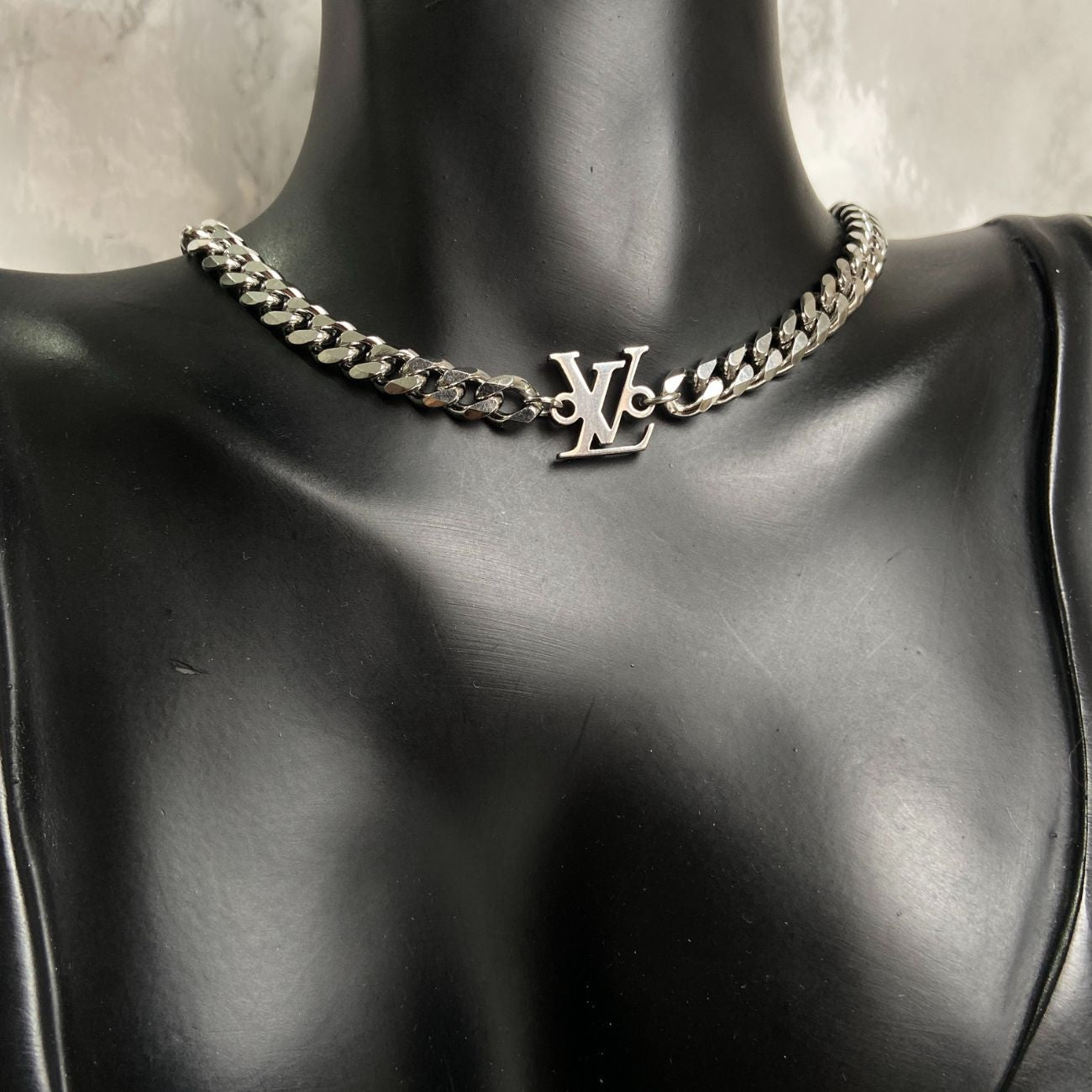 Authentic Louis Vuitton Pendant- Reworked Choker