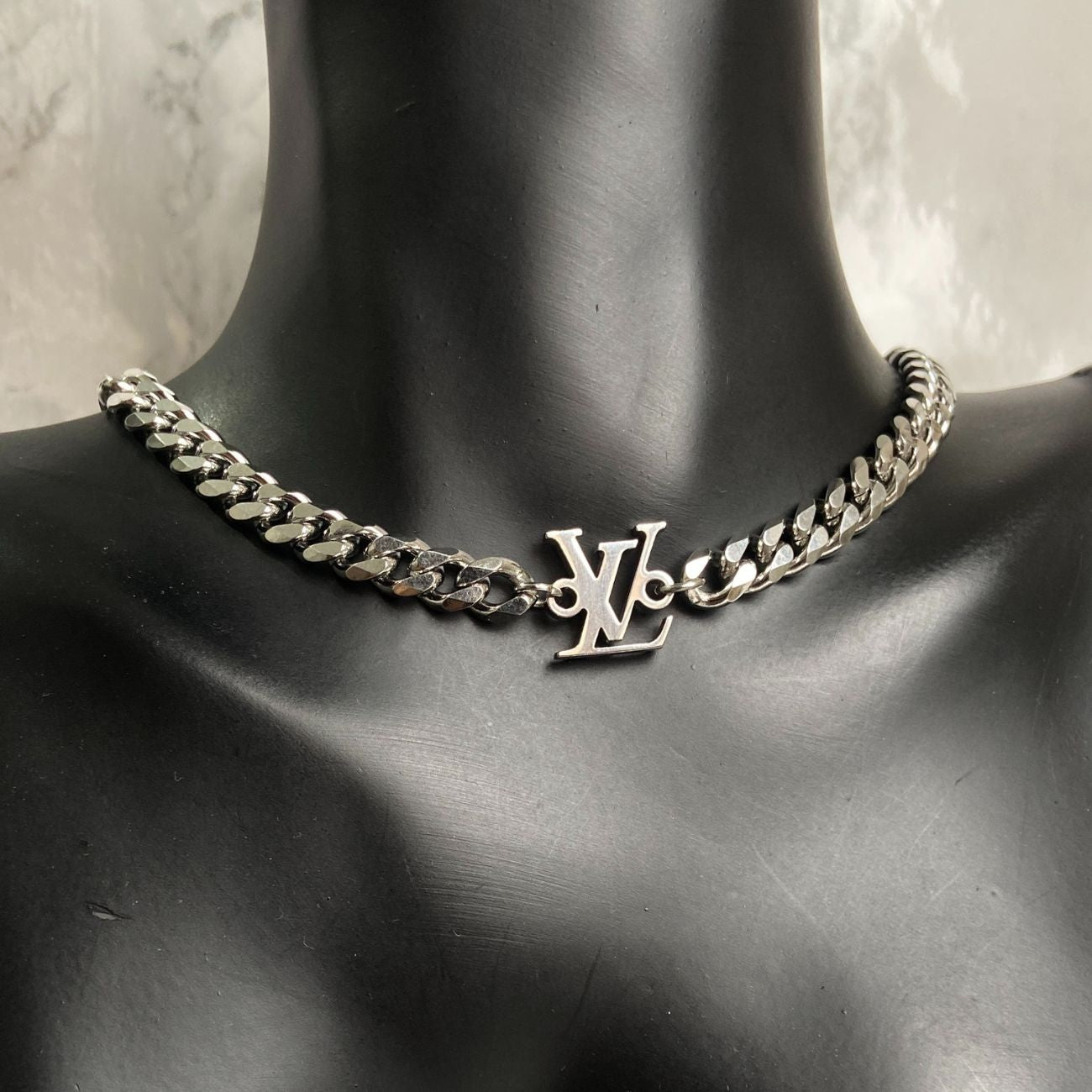 Authentic Louis Vuitton Pendant- Reworked Choker