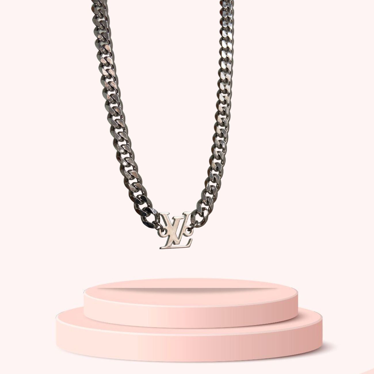 Authentic Louis Vuitton Pendant- Reworked Choker